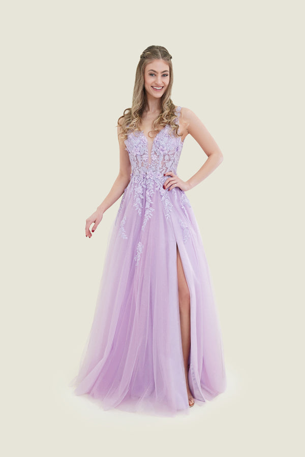 lavender prom dresses 2025 Flair Prom (25038) Spring 2025