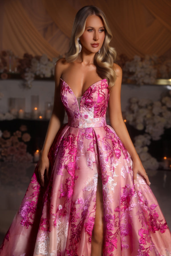 strapless open back dress Portia & Scarlett (PS26075) Spring 2026