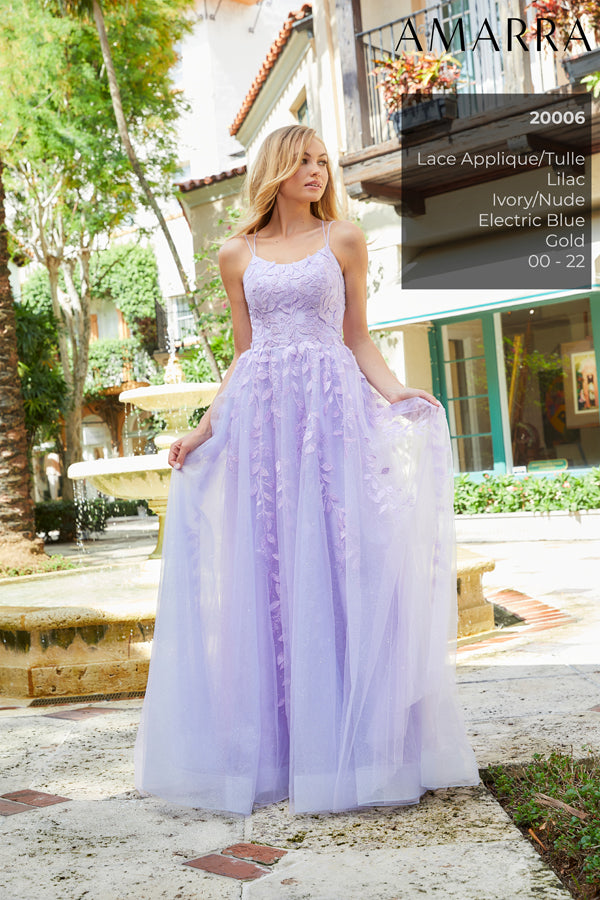 lilac grad dress