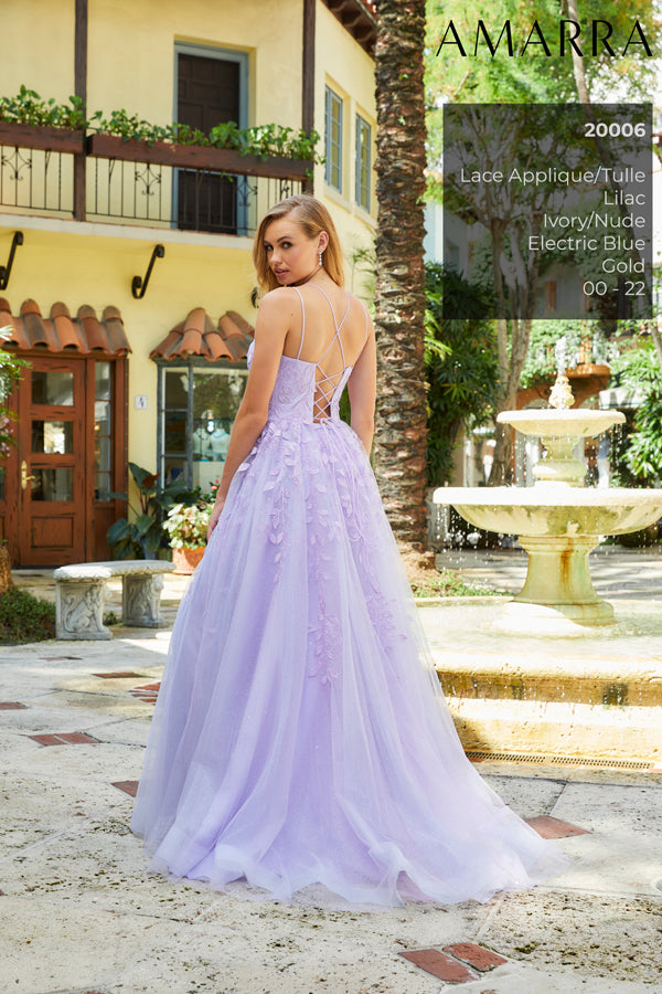 light purple grad dress