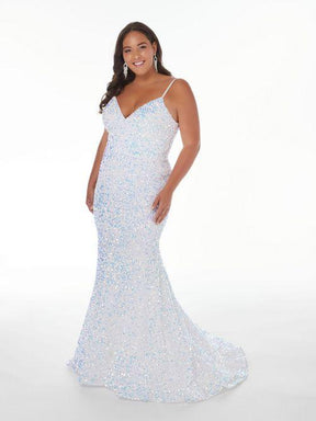 white grad dress